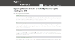 Desktop Screenshot of bypasscaptcha.com